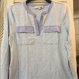 LOFT long sleeve casual top size small